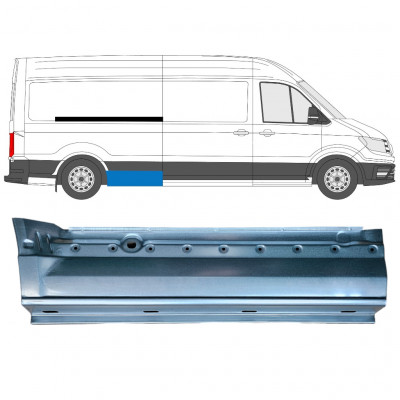 Reparaturni lim stražnjeg blatobrana za Volkswagen Crafter / MAN THE 2017- / LWB / Desno 11598