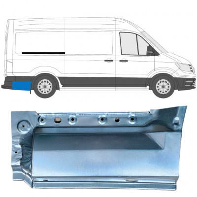 Reparaturni lim stražnjeg blatobrana za Volkswagen Crafter / MAN THE 2017- / MWB / LWB / Desno 11592