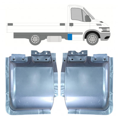 Reparaturni lim stražnjeg kuta za Iveco Daily 2000-2012 / Lijevo+Desno / Set 10051