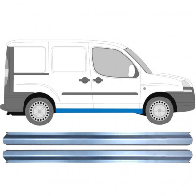 Lim praga za Fiat Doblo 2001-2010 / Set 11348