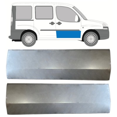 Reparaturni lim prednjih vrata za Fiat Doblo 2001-2010 / Lijevo+Desno / Set 14620