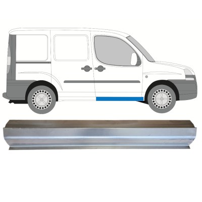 Lim praga prednjih vrata za Fiat Doblo 2001-2010 / Lijeva = Desna (simetrična) 14621