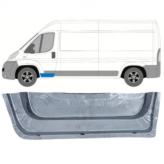 Unutarnji reparaturni lim prednjih vrata za Fiat Ducato 2006- / Lijevo 12002