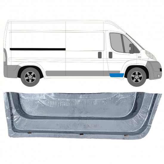 Unutarnji reparaturni lim prednjih vrata za Fiat Ducato 2006- / Desno 12001