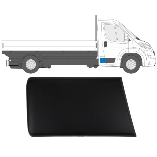 Bočna letvica za Fiat Ducato 2018- / Desno / Jednostruka kabina 14806