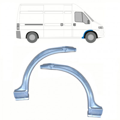 Reparaturni lim prednjeg blatobrana za Fiat Ducato 1994-2006 / Lijevo+Desno / Set 10701