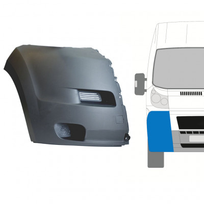 Kut prednjeg branika za Fiat Ducato 2006-2014 / Desno 7473