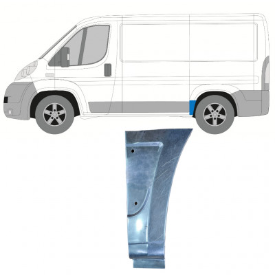 Reparaturni lim stražnjeg blatobrana za Fiat Ducato 2006- / SWB / Lijevo 11473