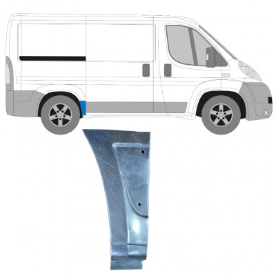 Reparaturni lim stražnjeg blatobrana za Fiat Ducato 2006- / SWB / Desno 11472