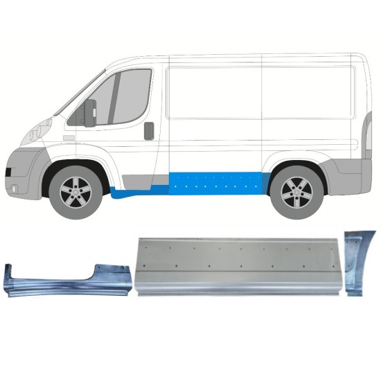Set reparaturnih dijelova za Fiat Ducato 2006-2014 / Lijevo / 14811 Set reparaturnih dijelova za Fiat Ducato 2006-2014 / Lijevo / 14811