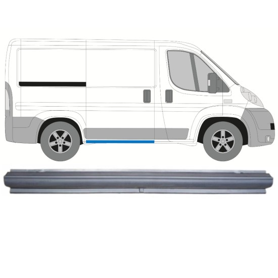 Prag kliznih vrata za Fiat Ducato 2006-2014 / Desno 14734 Prag kliznih vrata za Fiat Ducato 2006-2014 / Desno 14734