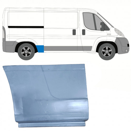 Reparaturni lim stražnjeg blatobrana za Fiat Ducato 2006- / MWB / Desno 8859