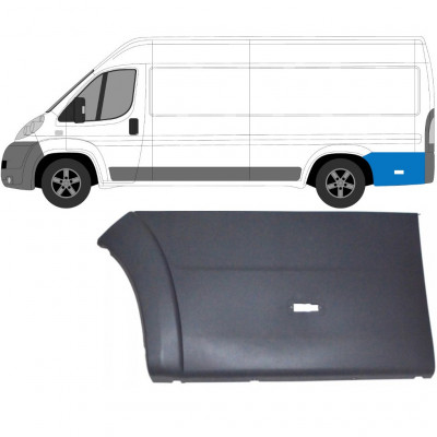 Stražnja bočna letvica za Fiat Ducato 2006- / XLWB / Lijevo 6557