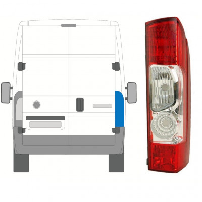 Stražnje svjetlo za Fiat Ducato 2006-2014 / Desno 8239