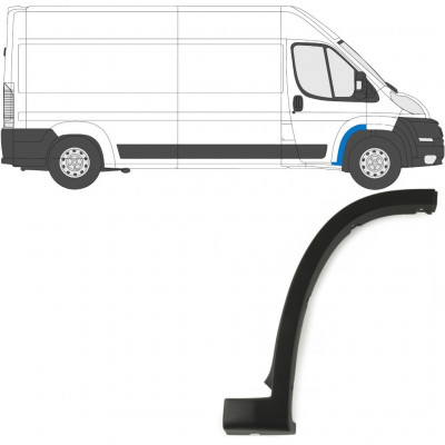 Bočna letvica prednjeg blatobrana za Fiat Ducato 2006- / Desno 6534