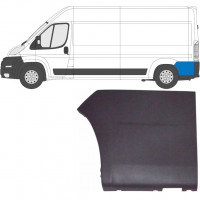 Bočna letvica stražnjeg blatobrana za Fiat Ducato 2006- / Lijevo 6553