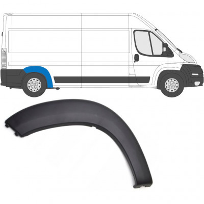 Bočna letvica stražnjeg blatobrana za Fiat Ducato 2006- / Desno 6554