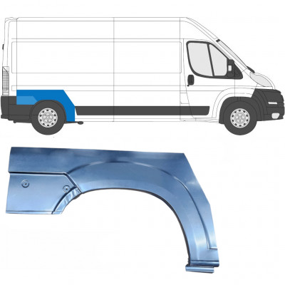 Reparaturni lim stražnjeg blatobrana za Fiat Ducato 2006- / Desno 6814