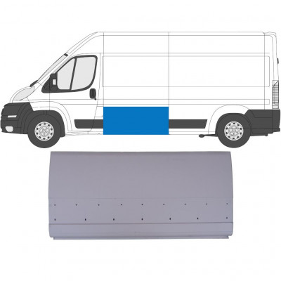 Visoki reparaturni lim boka za Fiat Ducato 2006- / Lijeva = Desna (simetrična) 6526