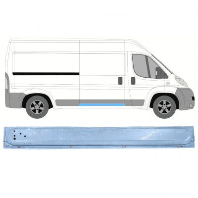 Unutarnji reparaturni lim kliznih vrata za Fiat Ducato 2006- / Desno 10963