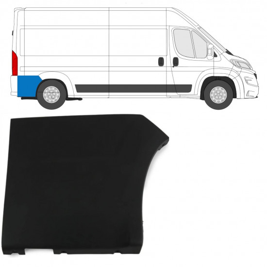 Stražnja bočna letvica za Fiat Ducato 2018- / Desno 7790