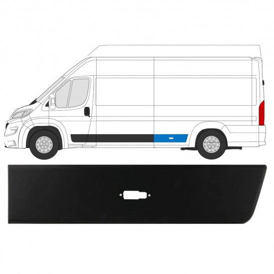 Stražnja bočna letvica za Fiat Ducato 2018- / Lijevo 7793