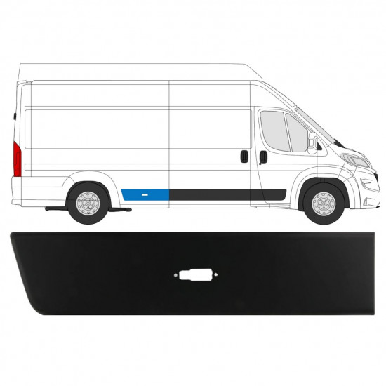 Stražnja bočna letvica za Fiat Ducato 2018- / Desno 7792