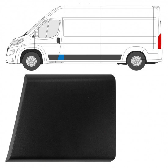Obloga prednjeg stupa za Fiat Ducato 2018- / Lijevo 7800