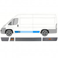 Set letvica sa svjetlom za Fiat Ducato 2006- / Lijevo /  10449