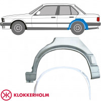 Unutarnji + vanjski reparaturni lim stražnjeg blatobrana za BMW 3 E30 1987-1994 / Lijevo / Set 10861