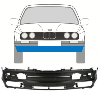 Unutarnji prednji reparaturni lim za BMW 3 E30 1987- 11554