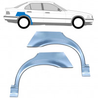 Reparaturni lim stražnjeg blatobrana za BMW 3 E36 1990-2000  / Lijevo+Desno / SEDAN / Set 6393