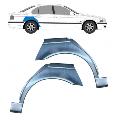 Reparaturni lim stražnjeg blatobrana za BMW 5 E39 1996-2004  / Lijevo+Desno / COMBI / SEDAN / Set 6405