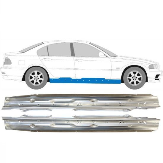 Prag za BMW 3 E46 1998-2006 / Lijevo+Desno / Set 14997