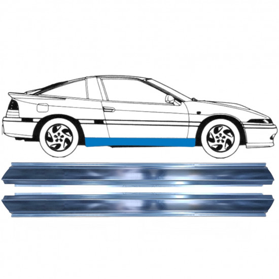 Lim praga za Mitsubishi Eclipse 1989-1995 / Set 11333