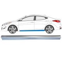 Lim praga za Hyundai Elantra 2010-2015 / Lijevo 14935