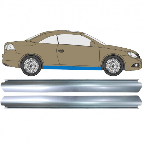 Lim praga za Volkswagen EOS 2006-2015 / Lijevo+Desno / Set 10558