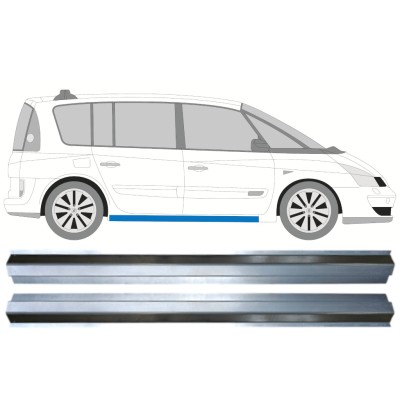 Donji lim praga za Renault Espace 2002-2015 / Lijevo+Desno / Set 14987