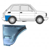 Donji dio reparaturnog lima stražnjeg blatobrana za Fiat 126p 1985-1994 / Desno 7581