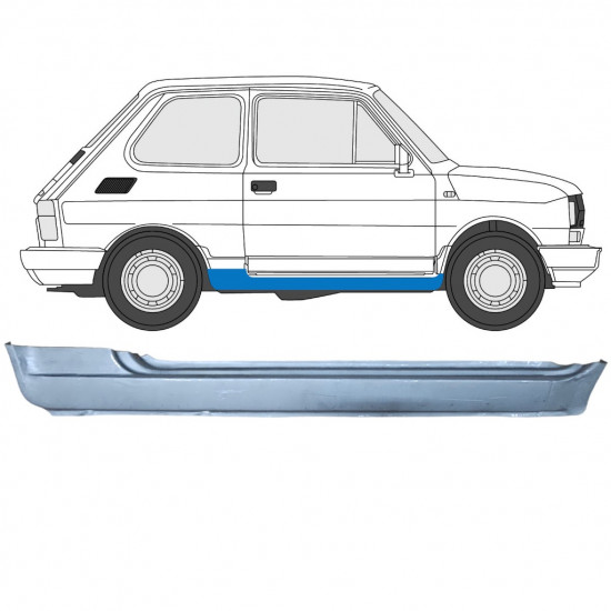 Lim praga za Fiat 126p 1972-2000 / Desno 8869