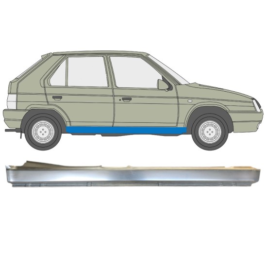 Prag za Skoda Favorit 1989-1995 / Desno 14879