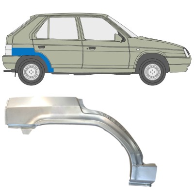 Reparaturni lim stražnjeg blatobrana za Skoda Favorit 1989-1995 / Desno 14882