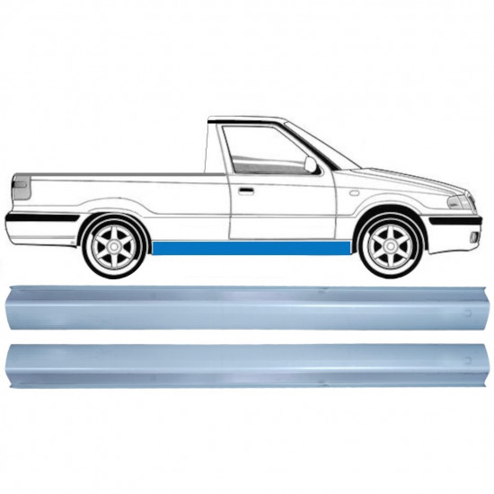 Lim praga za Skoda Felicia Pickup 1994-2001 / Set 12608