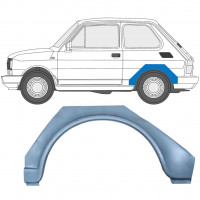 Reparaturni lim stražnjeg blatobrana za Fiat 126p 1972-2000 / Lijevo 8872