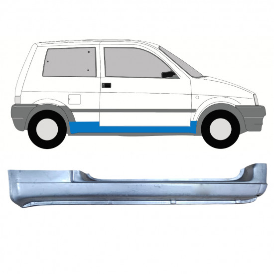 Lim praga za Fiat Cinquecento 1991-1998 / Desno 11211