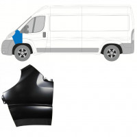 Prednji blatobran za Fiat Ducato 2006-2014 / Lijevo 7279