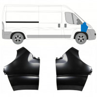 Prednji blatobran za Fiat Ducato 2006-2014 / Lijevo+Desno / Set 10045