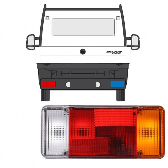 Stražnje svjetlo za Fiat Ducato Boxer Relay 2006-2012 / Desno 9003