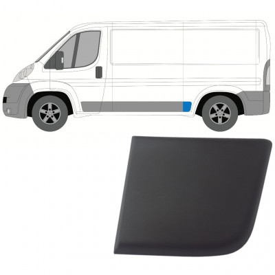 Stražnja bočna letvica za Fiat Ducato 2006- / Lijevo 9020