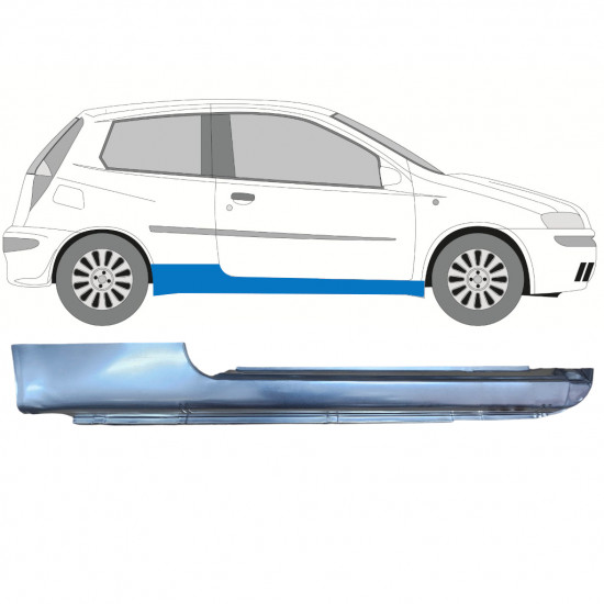 Lim praga za Fiat Punto 2 1999-2010 / Desno 8103